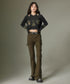 Straight Micro Flare Pants